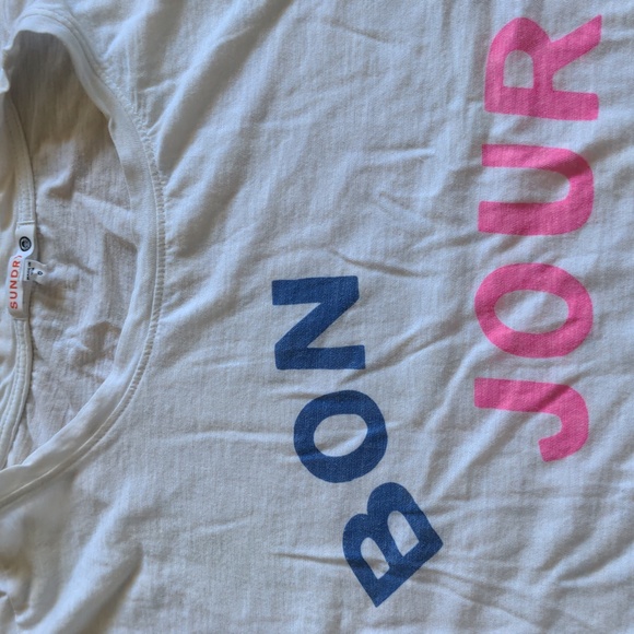 "Bon Jour" Tee by SUNDRY - Picture 5 of 5